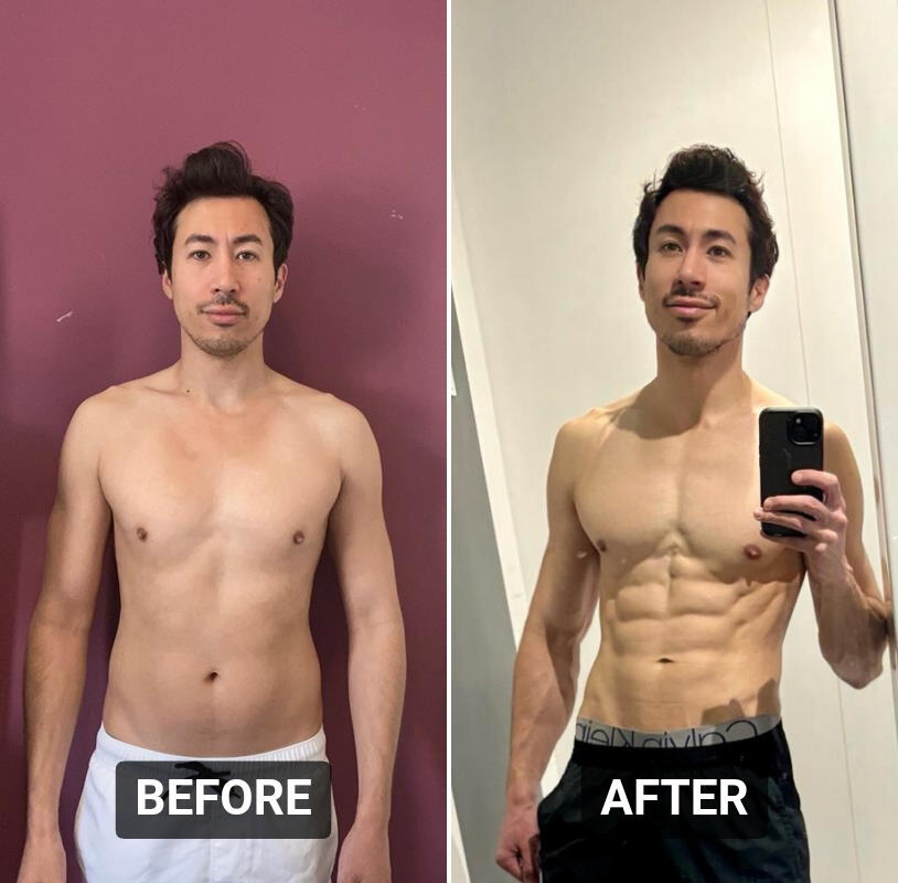 derby-personal-trainer-client-transformation Personal training client before and after progress in Derby